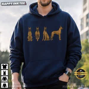 Brindle Great Dane Dog Lover T Shirt (3)