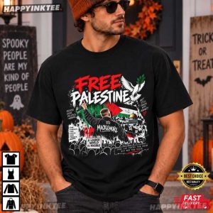Macklemore Free Palestine Human Rights Protest T Shirt (2)