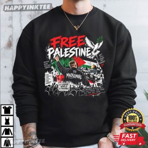 Macklemore Free Palestine Human Rights Protest T Shirt (3)