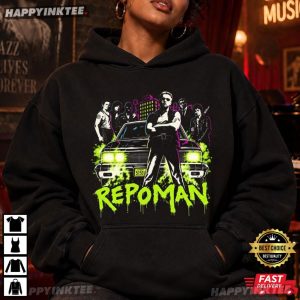 Repo Man 80s Cult Sci Fi Film Graphic T Shirt (3)