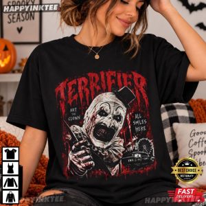 Terrifier Clown Horror Halloween Streetwear Graphic T Shirt (1)
