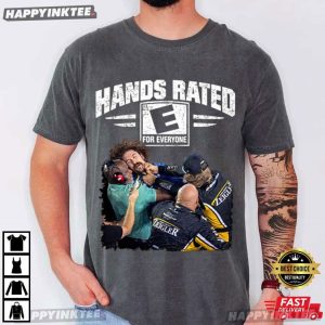 Carson Hocevar Ryan Blaney Hands Rated For Everyone T Shirt (4)
