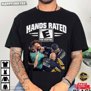 Carson Hocevar Ryan Blaney Hands Rated For Everyone T Shirt (1)
