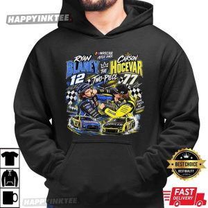 Carson Hocevar Ryan Blaney The Two Piece Nascar Fight Racing T Shirt (1)