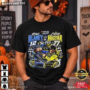 Carson Hocevar Ryan Blaney The Two Piece Nascar Fight Racing T Shirt (2)