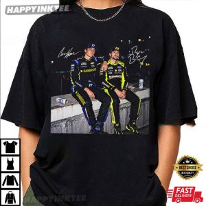 Carson Hocevar Vs Ryan Blaney Funny Racing Meme T Shirt (4)
