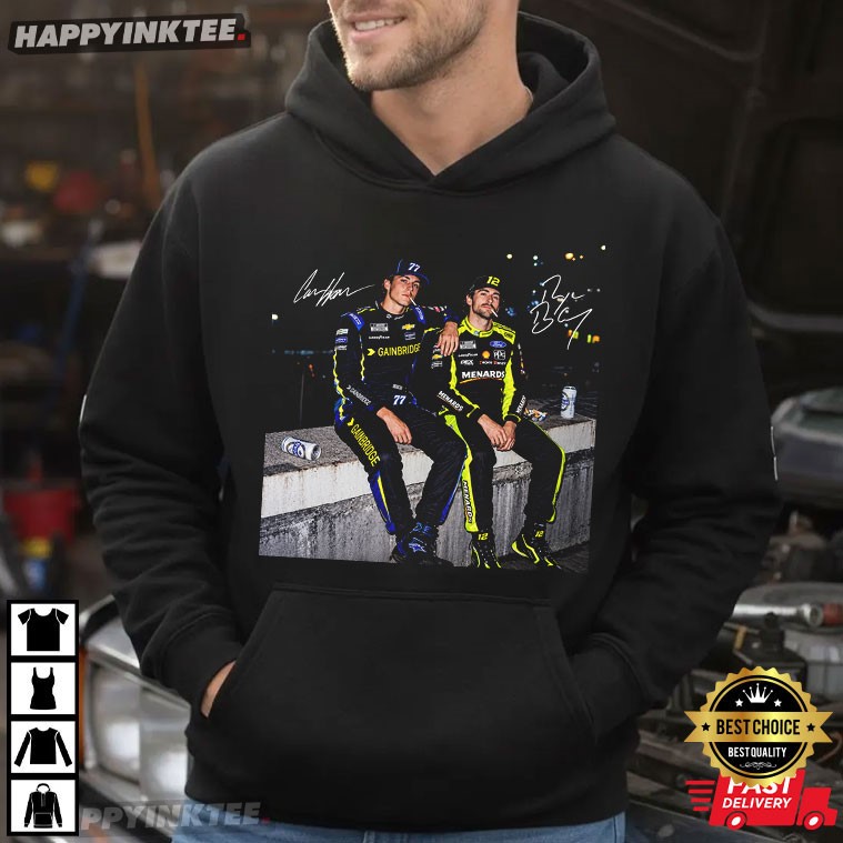 Carson Hocevar Vs Ryan Blaney Funny Racing Meme T-Shirt Carson Hocevar Vs Ryan Blaney Funny Racing Meme T-Shirt