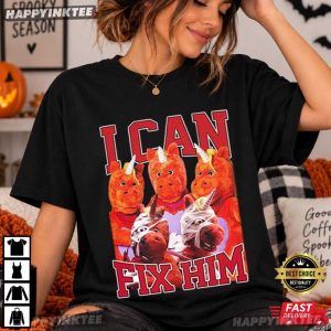 Buddy The Unicorn I Can Fix Him Horror Movie T Shirt (3)