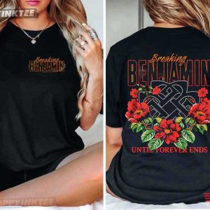 Breaking Benjamin Until Forever Ends Rock Band Tour T-Shirt