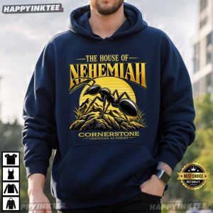 The House of Nehemiah Cornerstone Christian Academy Bible Verse T Shirt (4)