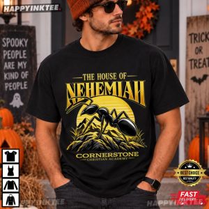 The House of Nehemiah Cornerstone Christian Academy Bible Verse T Shirt (2)