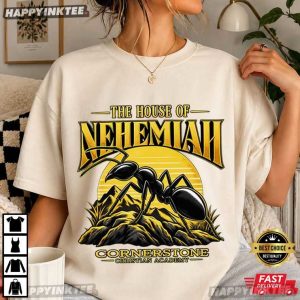 The House of Nehemiah Cornerstone Christian Academy Bible Verse T Shirt (3)