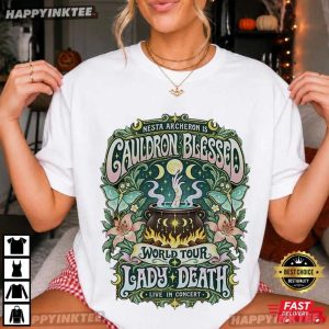Nesta Archeron Is Cauldron Blessed World Tour A Court of Thorns And Roses T Shirt (4)