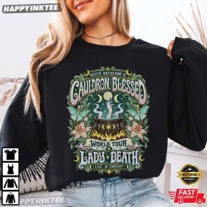 Nesta Archeron Is Cauldron Blessed World Tour A Court of Thorns And Roses T Shirt (2)