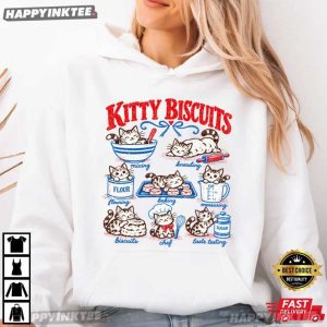 Cat Bread Baking Christmas Gift For Cat Lover T Shirt (4)