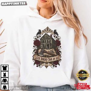 Lizzie Borden Took An Axe Victorian Murder Mystery T Shirt (1)