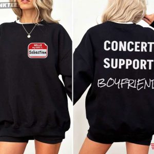 Hello My Name Is Concert Support Custom Name Tag T Shirt (2)