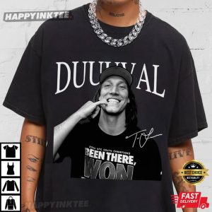 Trevor Lawrence Duuuval Jacksonville Football Gift For Fan T Shirt (1)