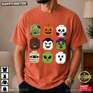 Brick Monster Spooky Season Halloween Gift T Shirt (4)