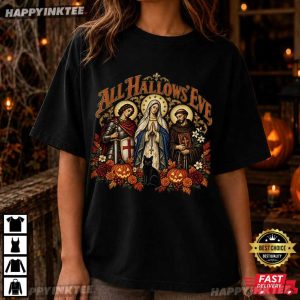 All Hallows Eve Catholic Halloween Christian Religious Gift T Shirt (2)