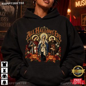 All Hallows Eve Catholic Halloween Christian Religious Gift T Shirt (3)