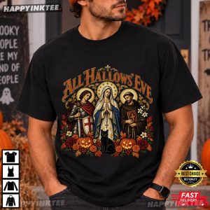 All Hallows Eve Catholic Halloween Christian Religious Gift T Shirt (4)