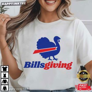 Billsgiving Turkey Day Buffalo Bills Football T Shirt (3)