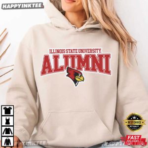 Illinois State University Alumni Redbird Logo T Shirt (1)