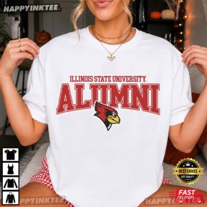 Illinois State University Alumni Redbird Logo T Shirt (2)