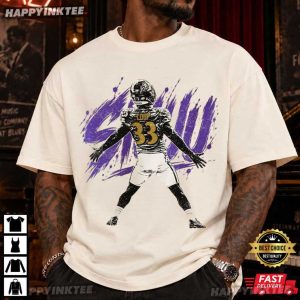Tyler Loop Siuuu Football Vintage Graphic T Shirt (2)