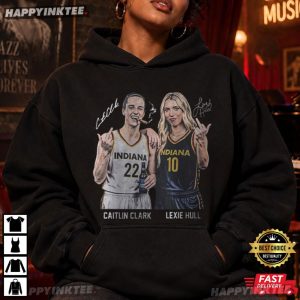 Caitlin Clark Lexie Hull Middle Fingers Funny Basketball T Shirt (5)