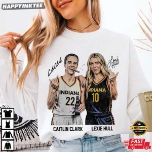 Caitlin Clark Lexie Hull Middle Fingers Funny Basketball T Shirt (6)