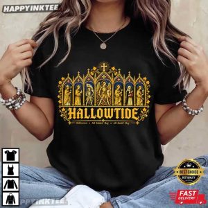 Hallowtide All Saints Day All Souls Day Halloween Catholic T Shirt (1)