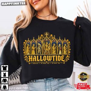 Hallowtide All Saints Day All Souls Day Halloween Catholic T Shirt (2)