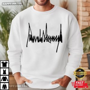 Donald J Trump Signature T Shirt (2)