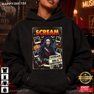 Ghostface Scream Horror Movie T Shirt (3)