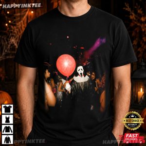 Ghostface Spooky Halloween Party Horror Movie Graphic T Shirt (4)