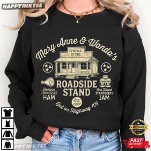 Mary Anne and Wanda Roadside Stand Goodbye Earl T Shirt (2)