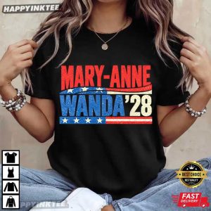 Mary Anne Wanda 28 Political Campaign Pop Culture Music T Shirt (4)
