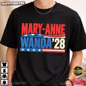 Mary Anne Wanda 28 Political Campaign Pop Culture Music T Shirt (1)