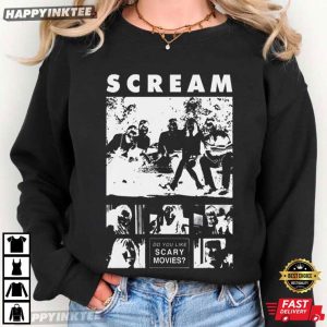 Scream Ghostface Everybody's A Suspect Horror Movie T Shirt (2)