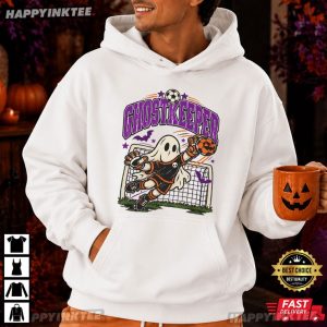 Ghostkeeper Youth Goalkeeper Funny Soccer Gift Halloween T Shirt (4)
