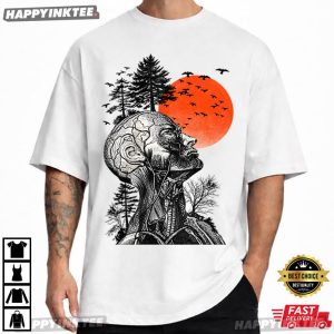 Alan Garner Human Tree Sunset The Hangover Movie T Shirt (1)