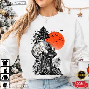 Alan Garner Human Tree Sunset The Hangover Movie T Shirt (2)