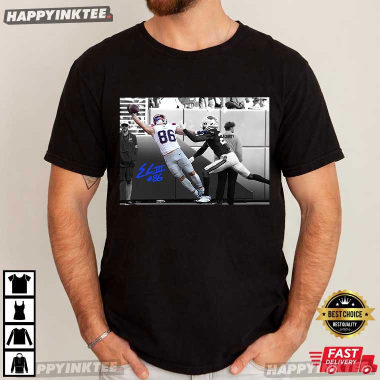 Efton Chism III One Hand Touchdown New England Football T-Shirt Efton Chism III One Hand Touchdown New England Football T-Shirt