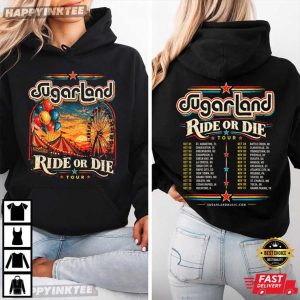 Sugarland Ride Or Die Tour Country Music T Shirt (1)