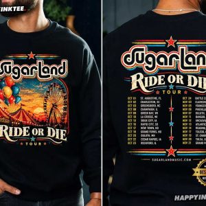 Sugarland Ride Or Die Tour Country Music T Shirt (2)