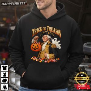 George Washington Trick or Treason Halloween T Shirt (3)