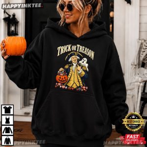 Trick Or Treason Funny George Washington Halloween T Shirt (3)
