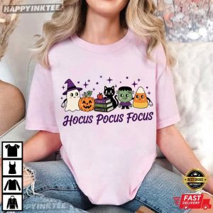 Hocus Pocus Focus Cute Halloween Gift T Shirt (4)